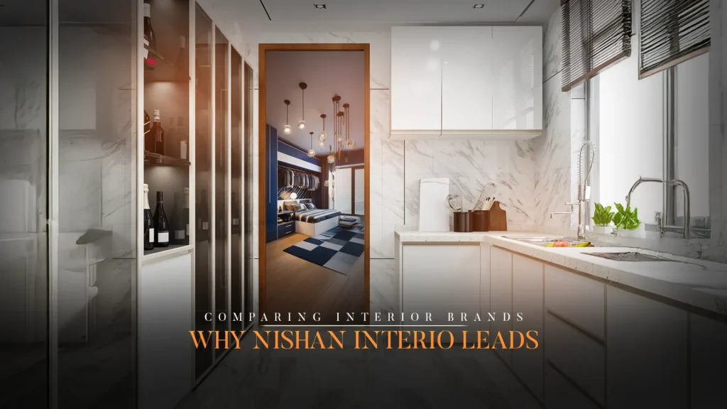 Modern kitchen and bedroom design by Nishan Interio – Best home interior manufacturer in Uttarakhand