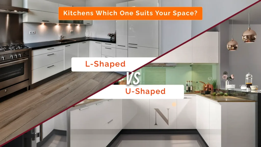 Comparison of L-shaped and U-shaped kitchen designs – Find the perfect layout for your space.