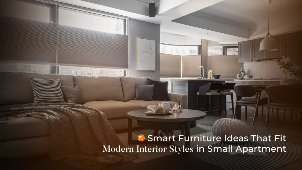 Best home interior manufacturer in Uttarakhand showcasing smart furniture for small apartments