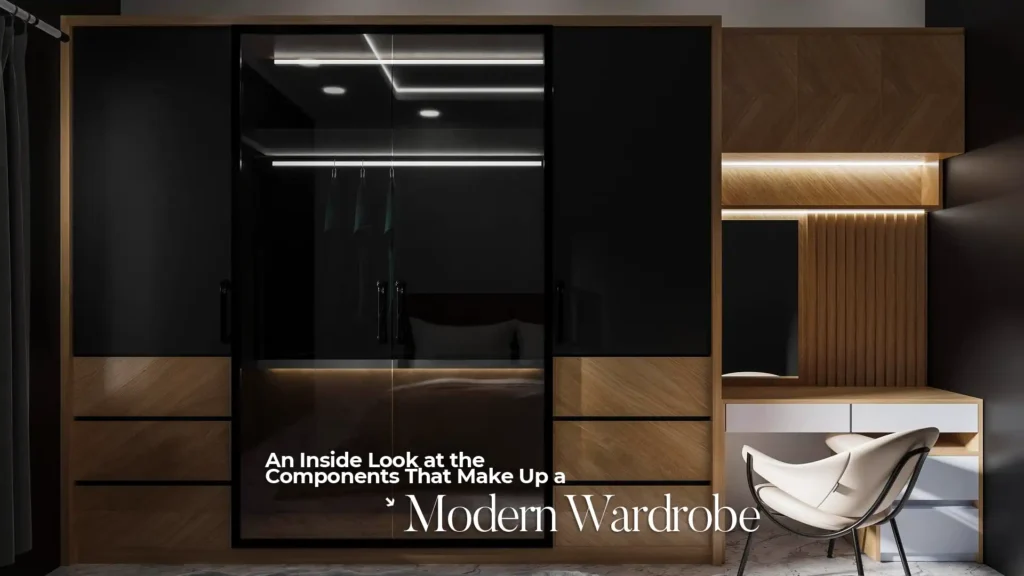 Sleek modern wardrobe setup by the Best Modular Wardrobes In Uttarakhand
