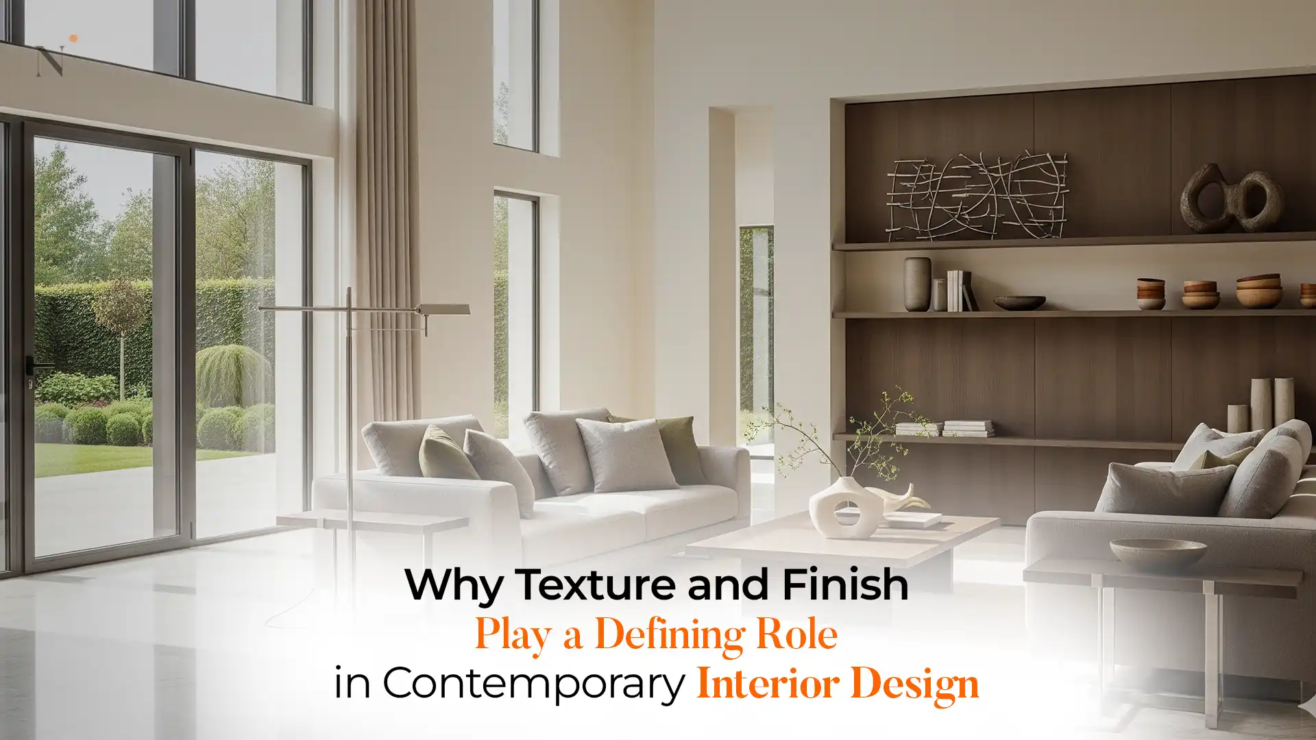 Modern Interior Designs in Uttarakhand with elegant textures and finishes that enhance comfort, style, and contemporary living.
