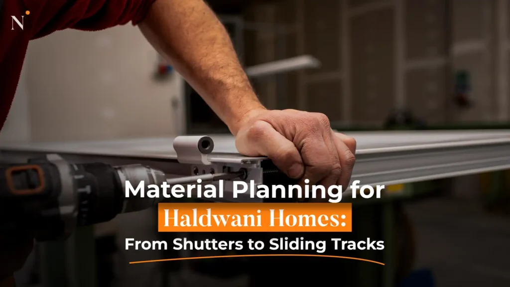 Craftsman assembling sliding wardrobe hardware, representing best modular wardrobes in Haldwani with premium fittings and materials