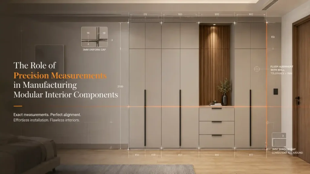 Best Home Interior Manufacturer in Uttarakhand delivering precision-engineered modular wardrobes, seamless fittings, and premium interior solutions