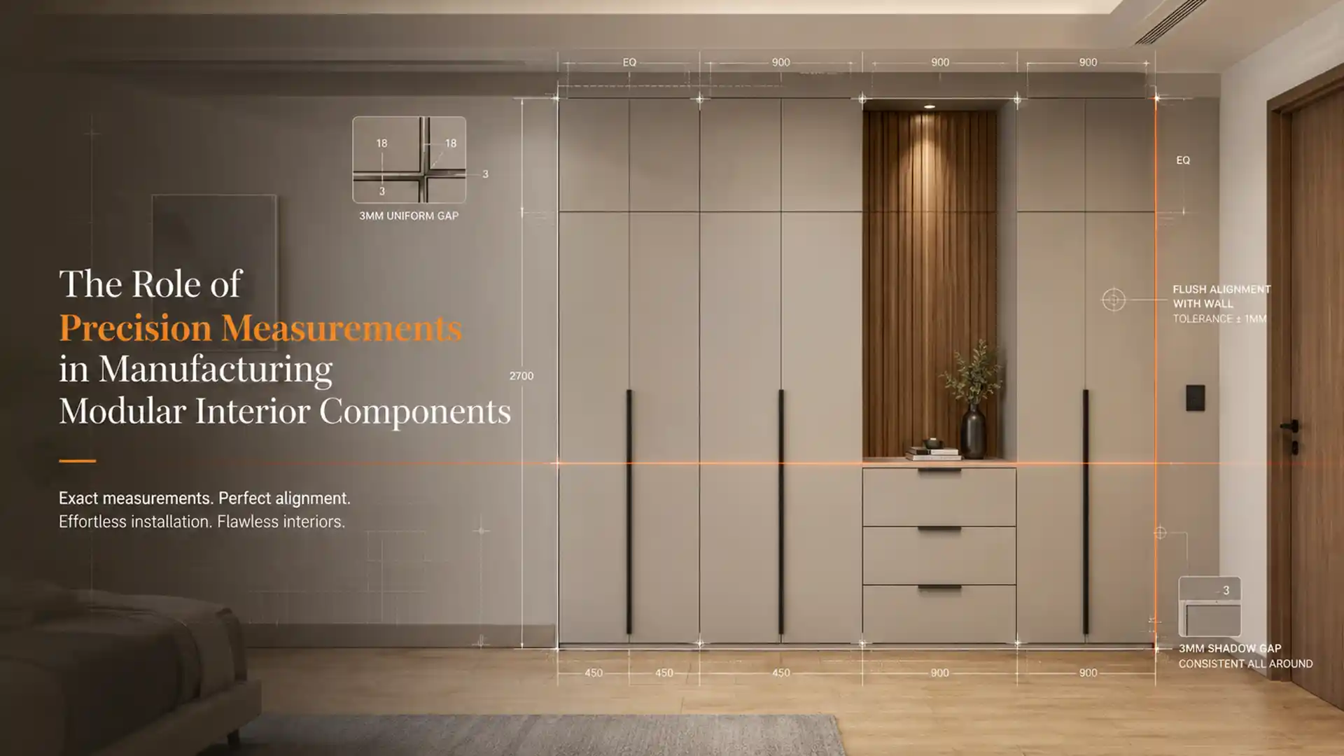 Best Home Interior Manufacturer in Uttarakhand delivering precision-engineered modular wardrobes, seamless fittings, and premium interior solutions